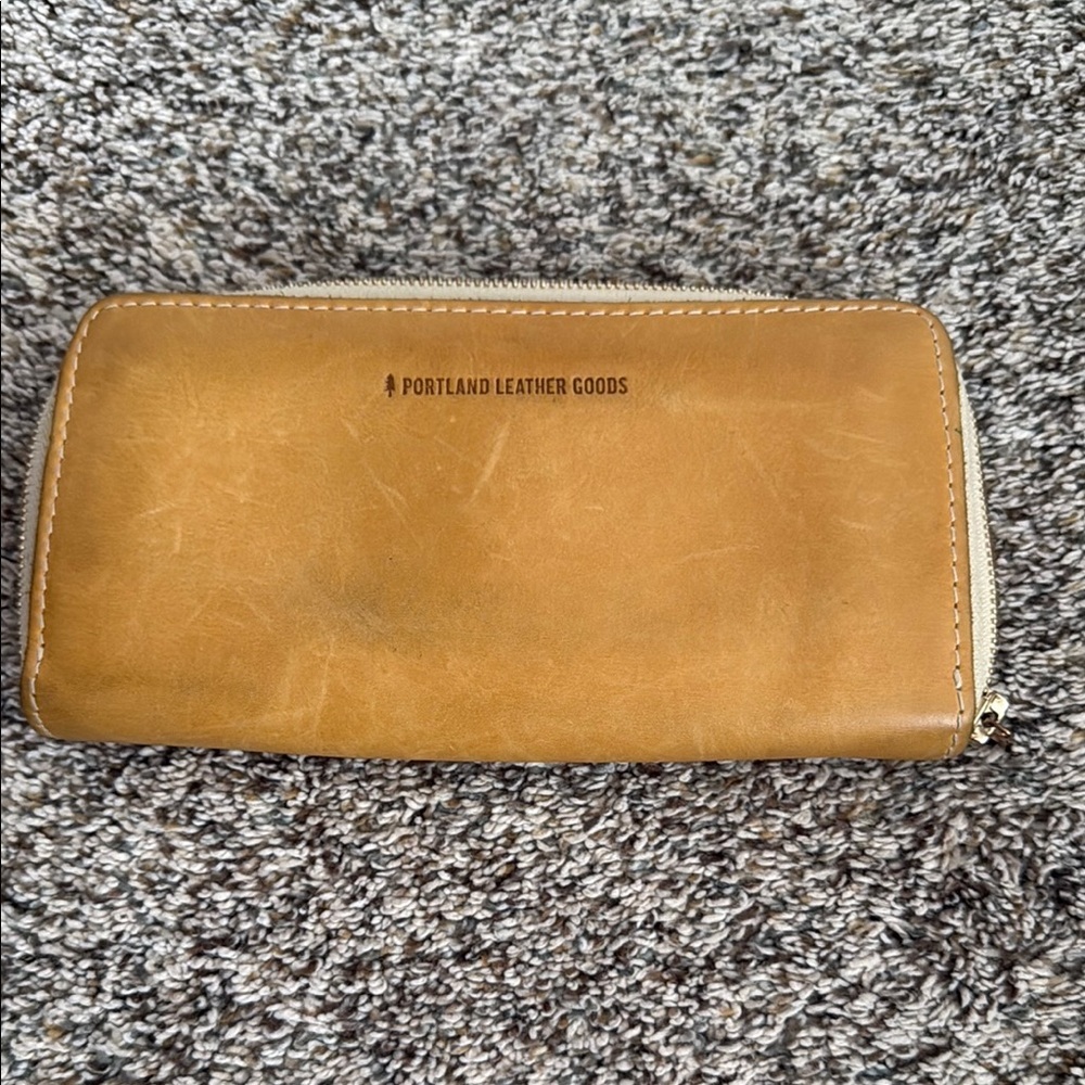 Portland Leather Tan wallet